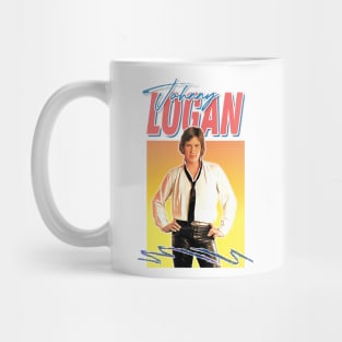 Johnny Logan 80s Aesthetic Fan Gift Design Mug